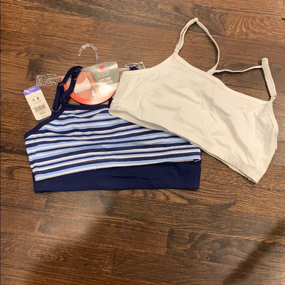 3 Brand new women’s cotton sports bra